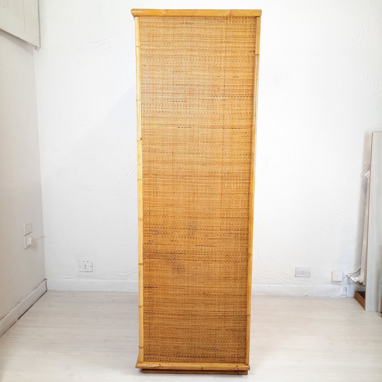 Vintage bamboo bedroom, Dal vera, wicker
