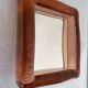 Miroir en verre rose d’Italie