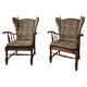 Paire de fauteuils scandinaves, années 1960/70.