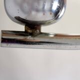 Lustre Art Déco Bauhaus chromé de Napako, ancienne Tchécoslovaquie, 1940