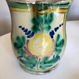 Vase pitcher 18th Italian glazed earth of Vietri Amalfi