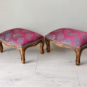 Repose-pieds anciens style Louis XV