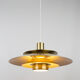 Danish vintage pendant lamp by Kurt Wiborg, Jeka, 1980s