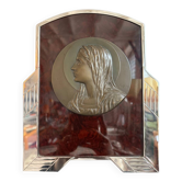 Chrome, Bakelite and Art Deco bronze icon