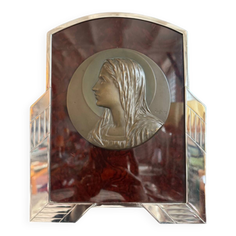 Chrome, Bakelite and Art Deco bronze icon