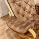 "Pernilla" leather armchair "Bruno Mathsson" 1960.