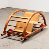 Hans Brockhage Kids Car / Rocking Chair for Siegfried Lenz 1950s