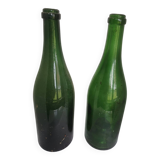 Thick and simple glass bottles