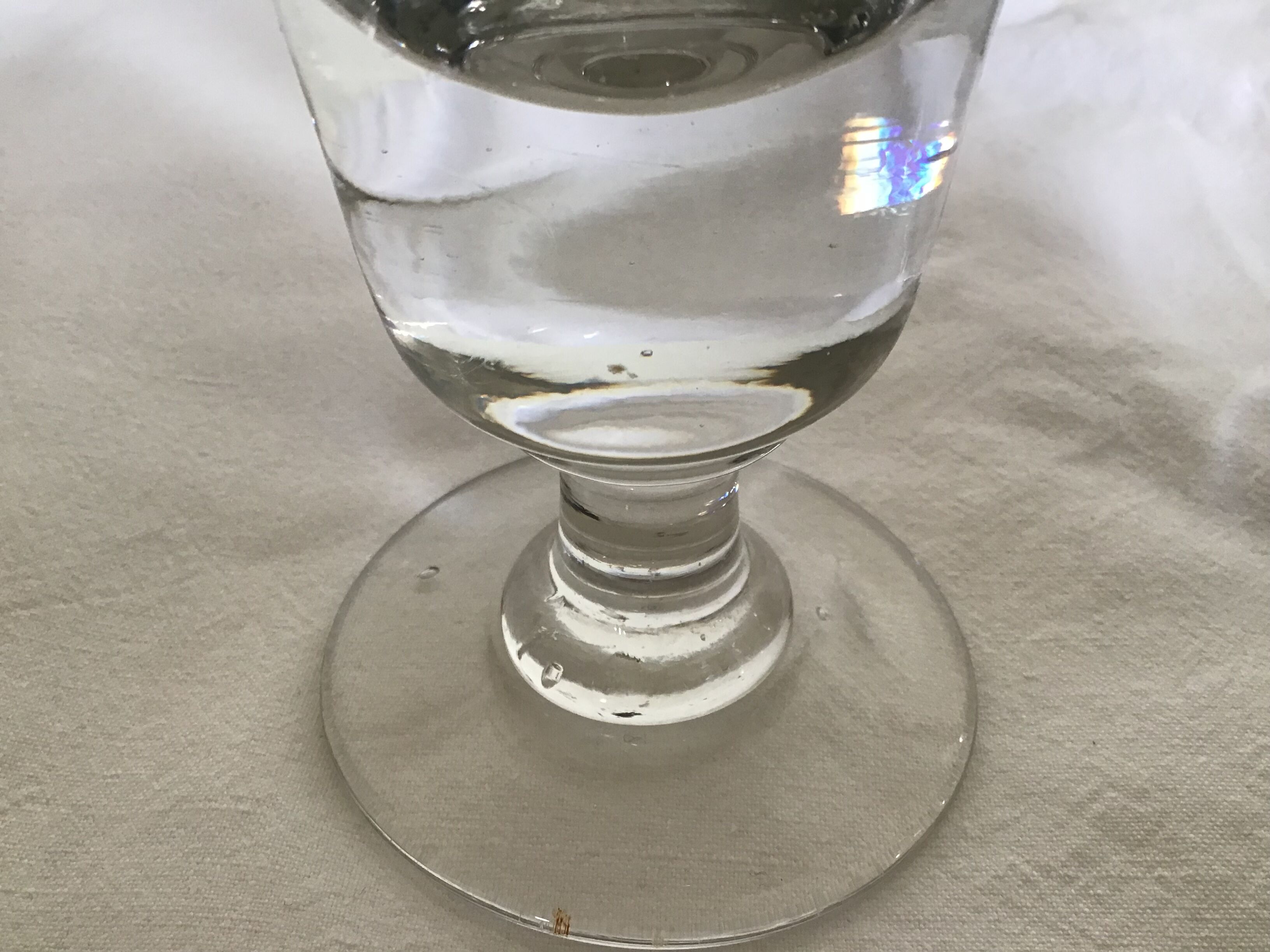 Set of 6 bistro glasses 1900s