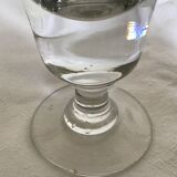 Lot de 6 verres bistrot années 1900
