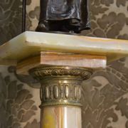 Colonne en onyx fin 19e siècle