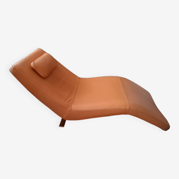 Chaise longue Deluxe cuir