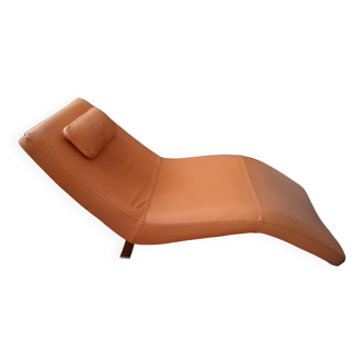 Chaise longue Deluxe cuir