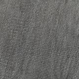 Light Gray Handmade Vintage Kilim Runner Rug, 62x192 Cm