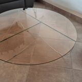 Smoked glass coffee table