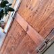 Antique display cabinet - dresser - glass-fronted wooden bookcase