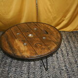 Table basse type industrielle
