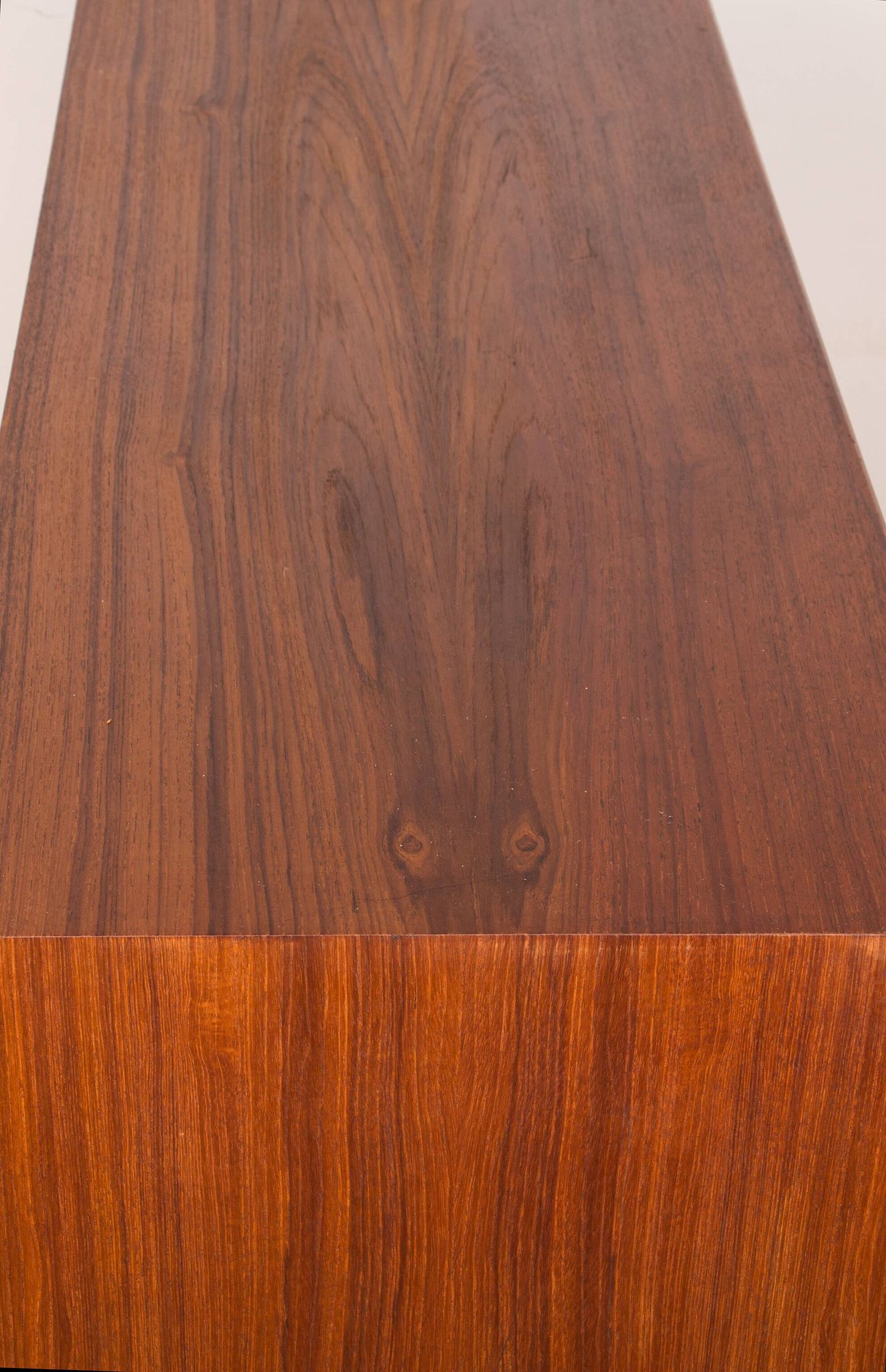 Danish teak chest of drawers or small sideboard, 3 large drawers, 1960.