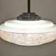 Art Deco XL pendant lamp in Clichy glass circa 1920