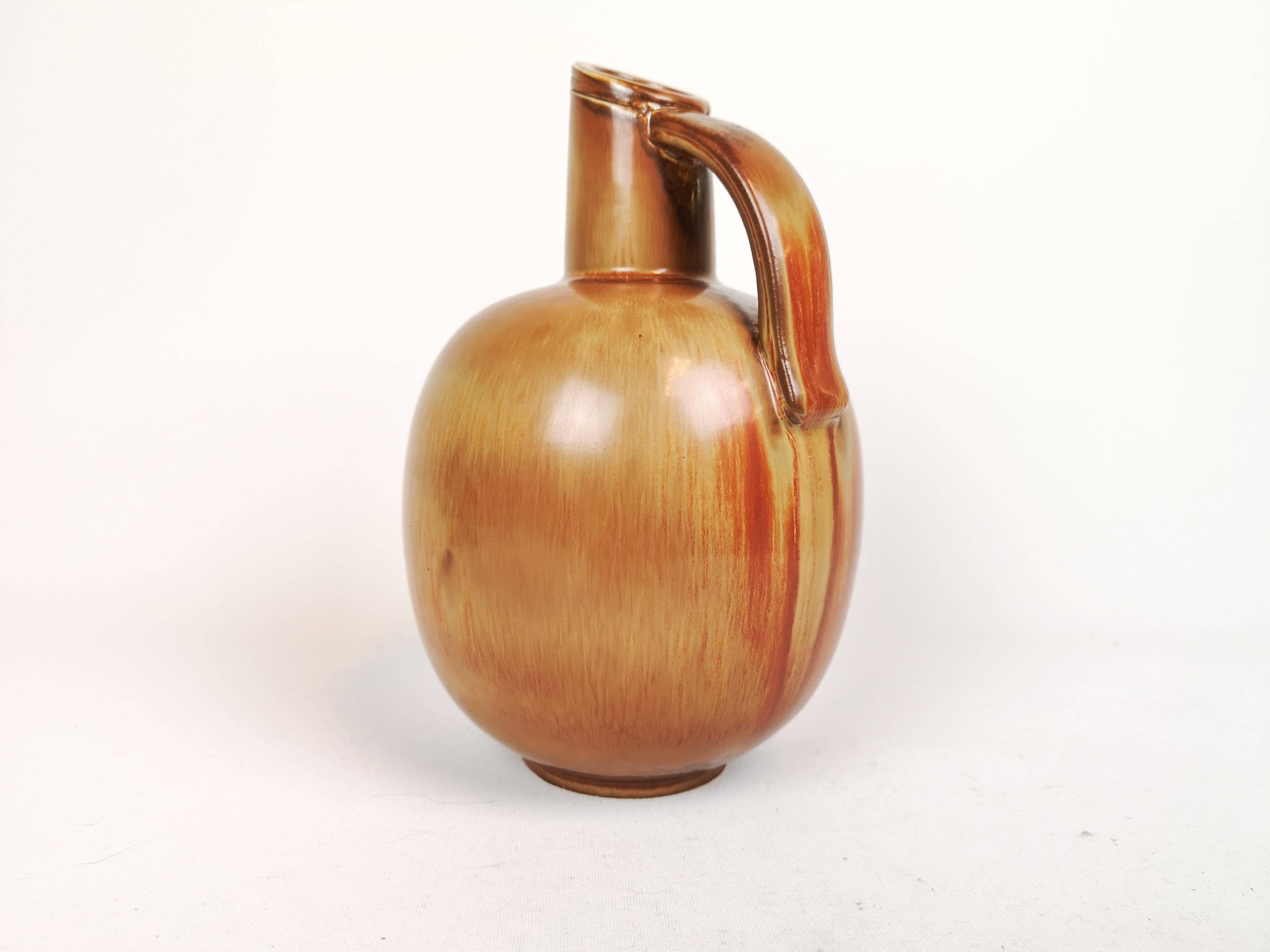 Mid-century modern ceramic vase by Gunnar Nylund, Rörstrand, Sweden, 1950s.