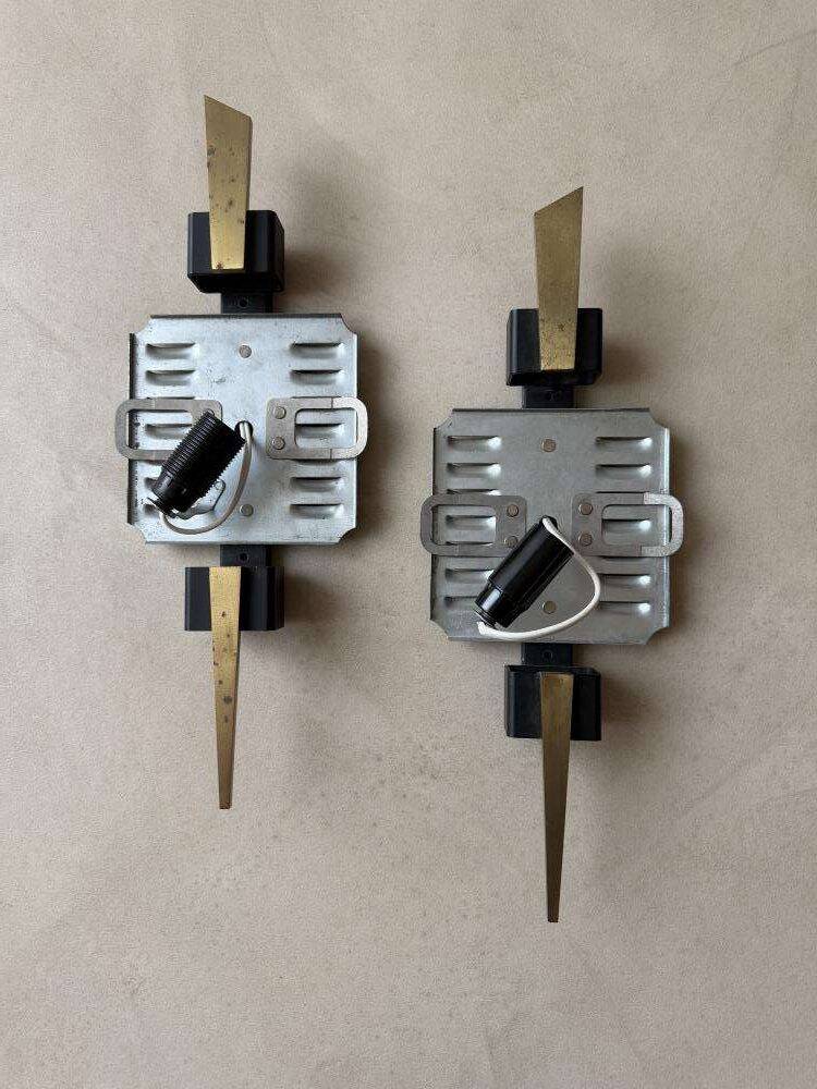 Maison Arlus wall lamps France 1960s