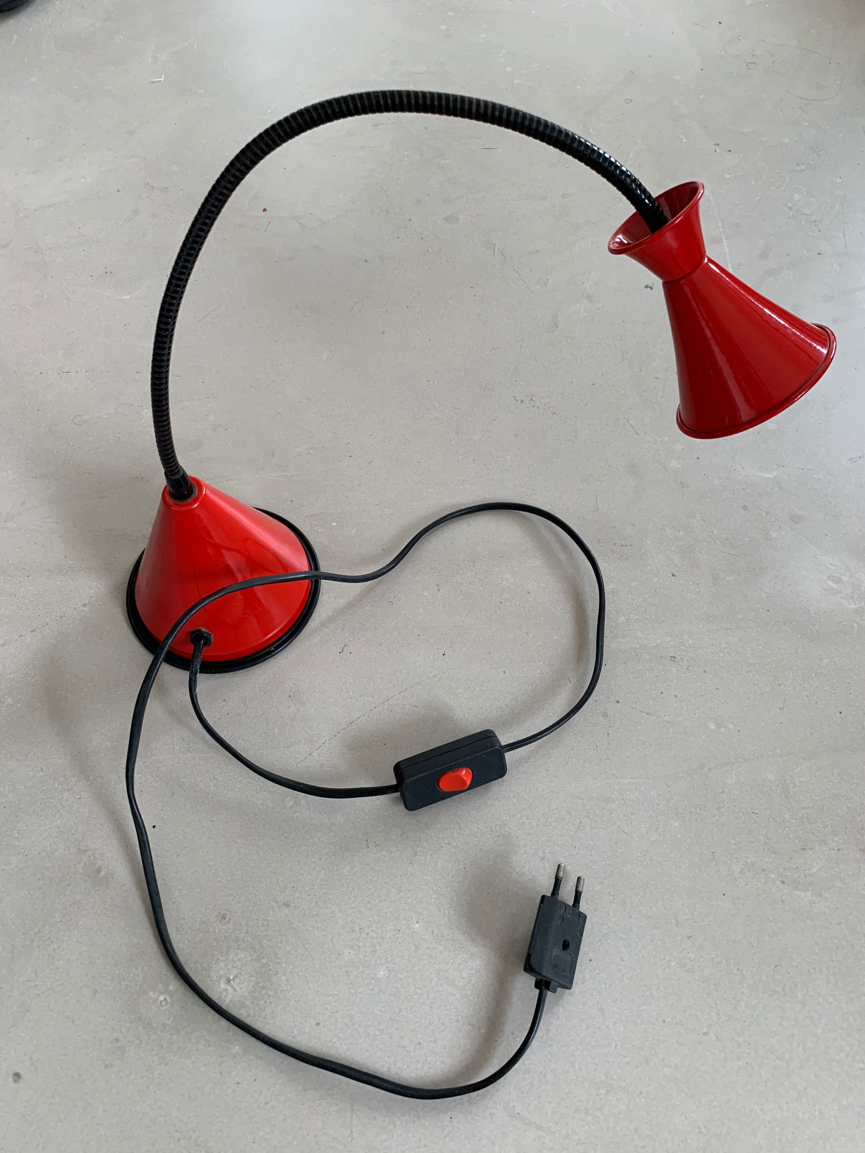 Vintage table lamp 80s