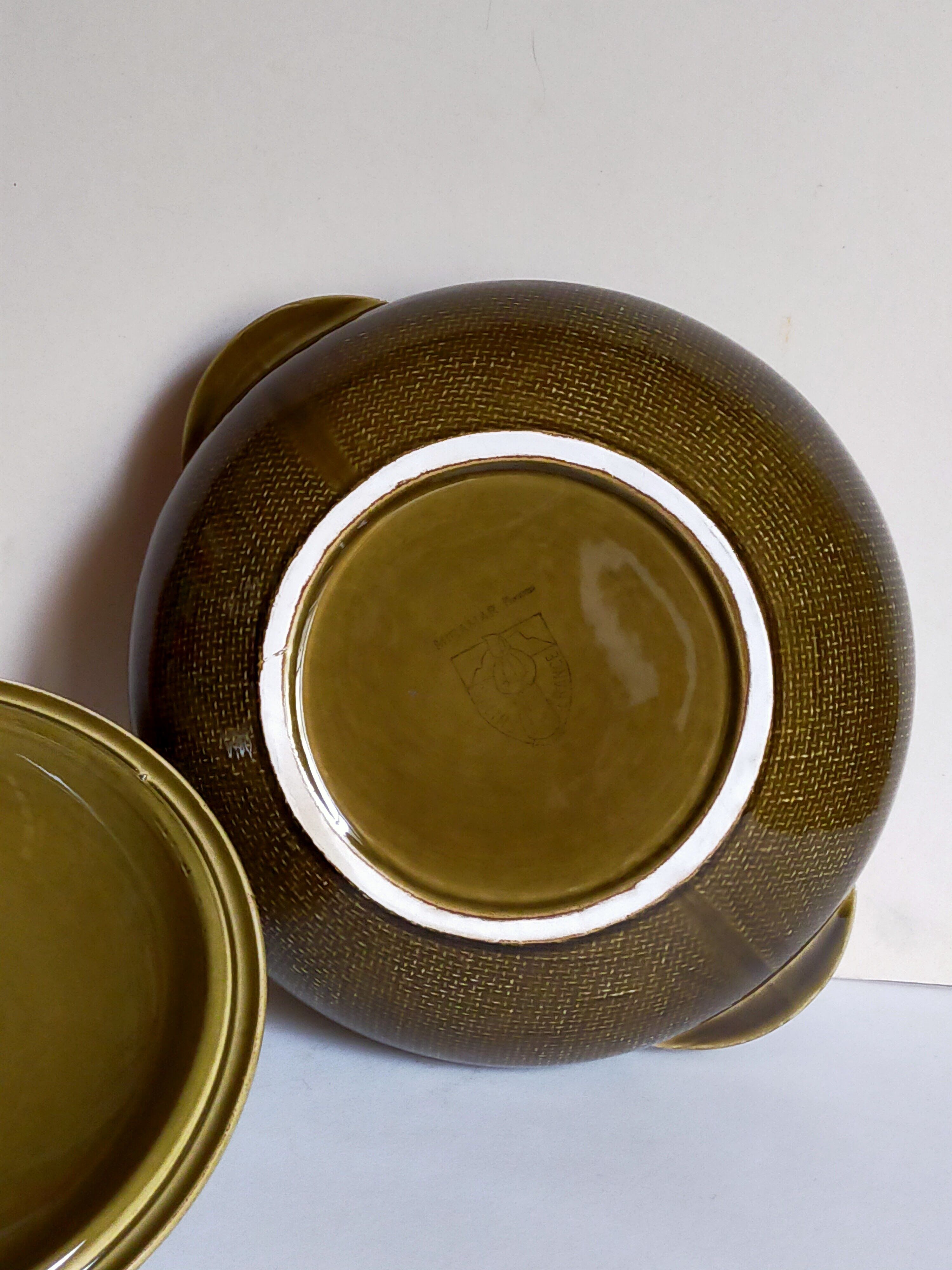 Soupière de Salins service "Miramar" 50s