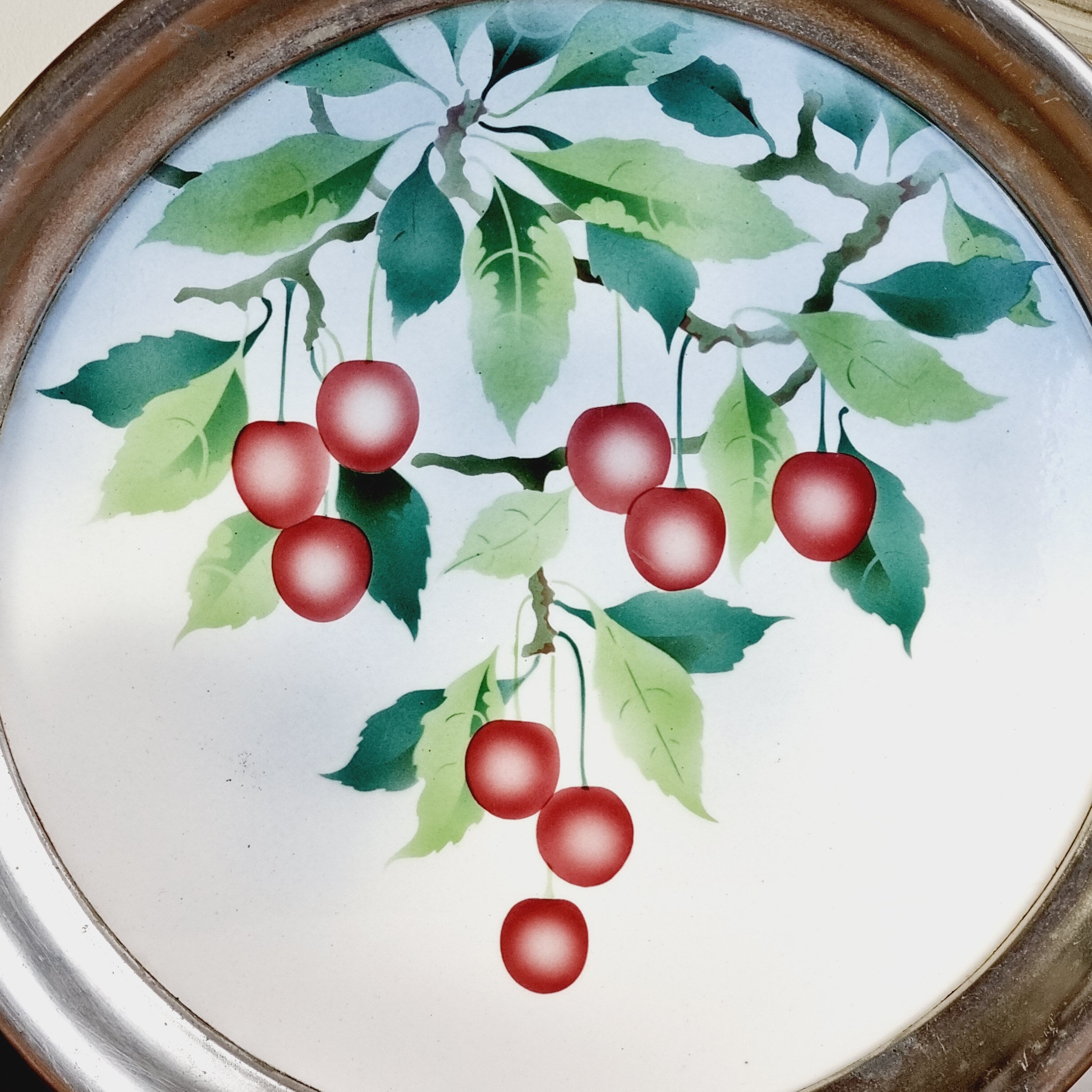 Metal and ceramic top 1930