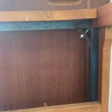 Extendable table from the 60s, compass feet
