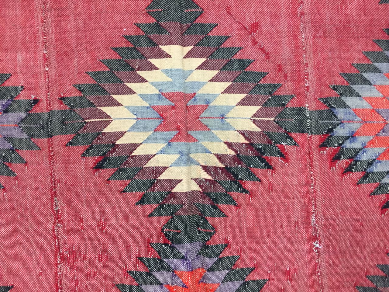 Turkish kilim rug 316x167 cm
