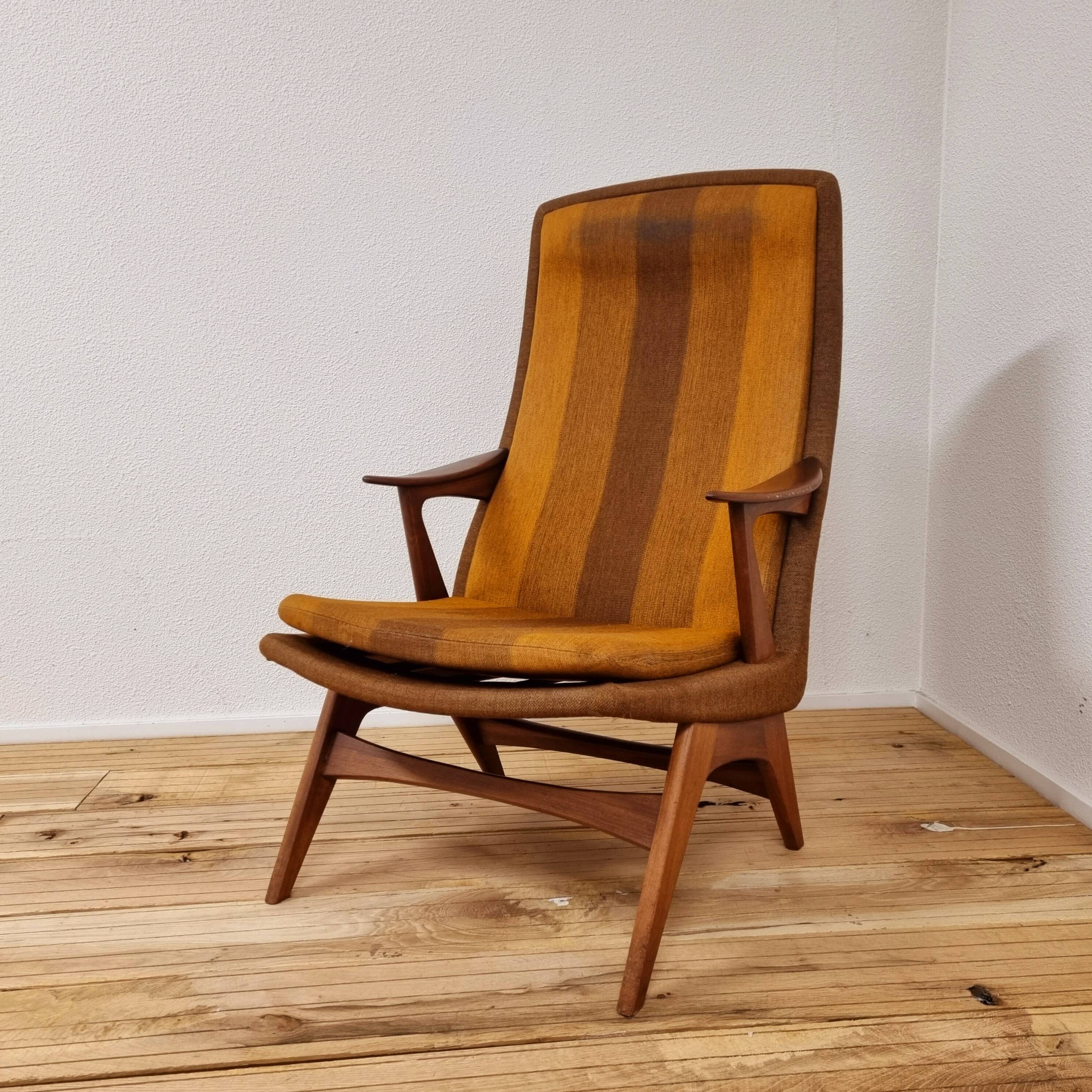 Highback Satelitte Chair by Karl Edvard Korseth, Norway, 1950s