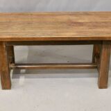 Brutalist Chestnut Table