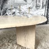 Travertine table 1970