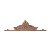Old pediment in oak