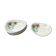 Set of 7 antique St. Clement Sirius pattern ceramic plates