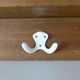 Vintage Wall Wooden Shelf / Mid Century Mail Organizer / Key Holder