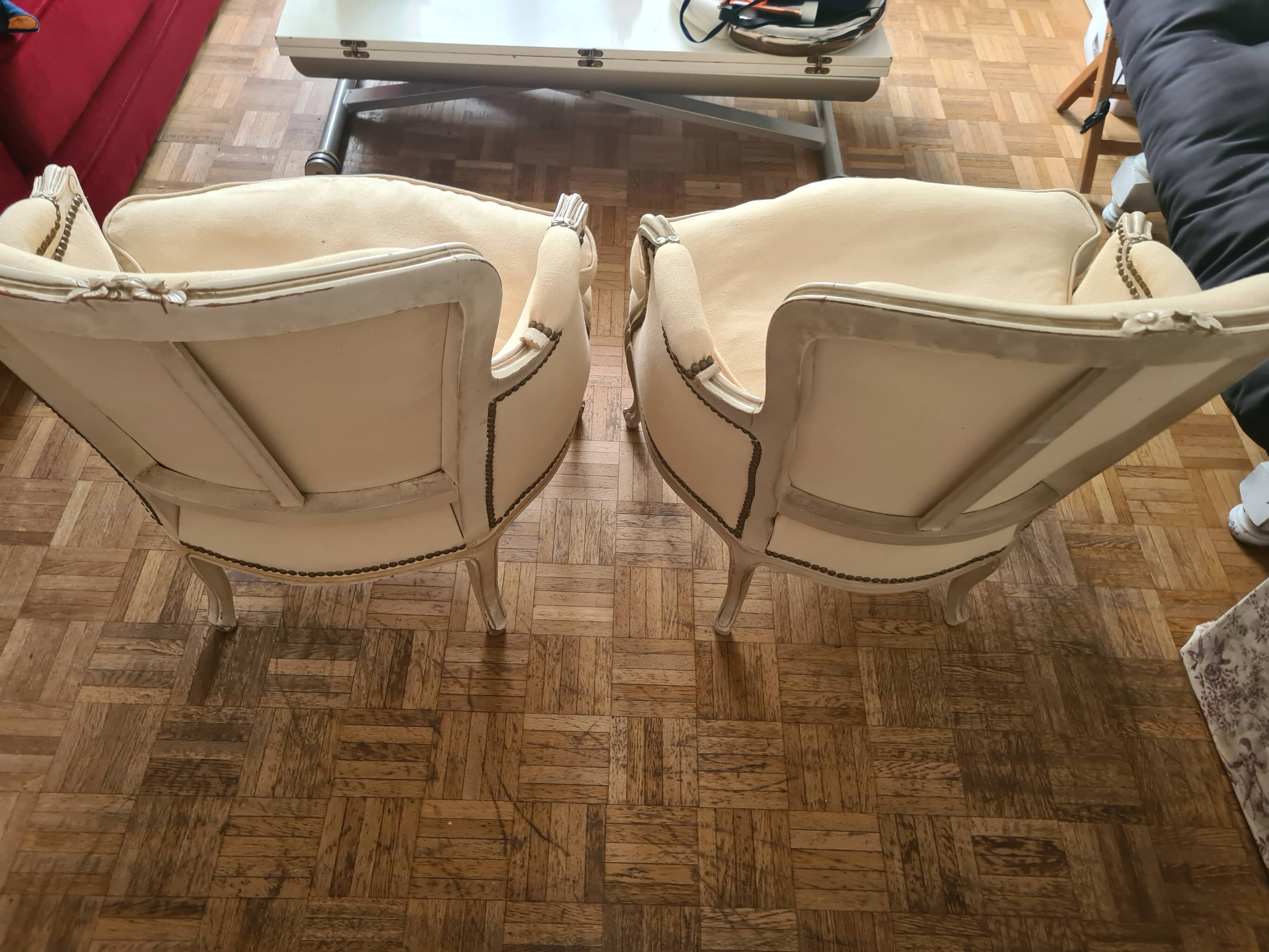 Louis XV armchairs