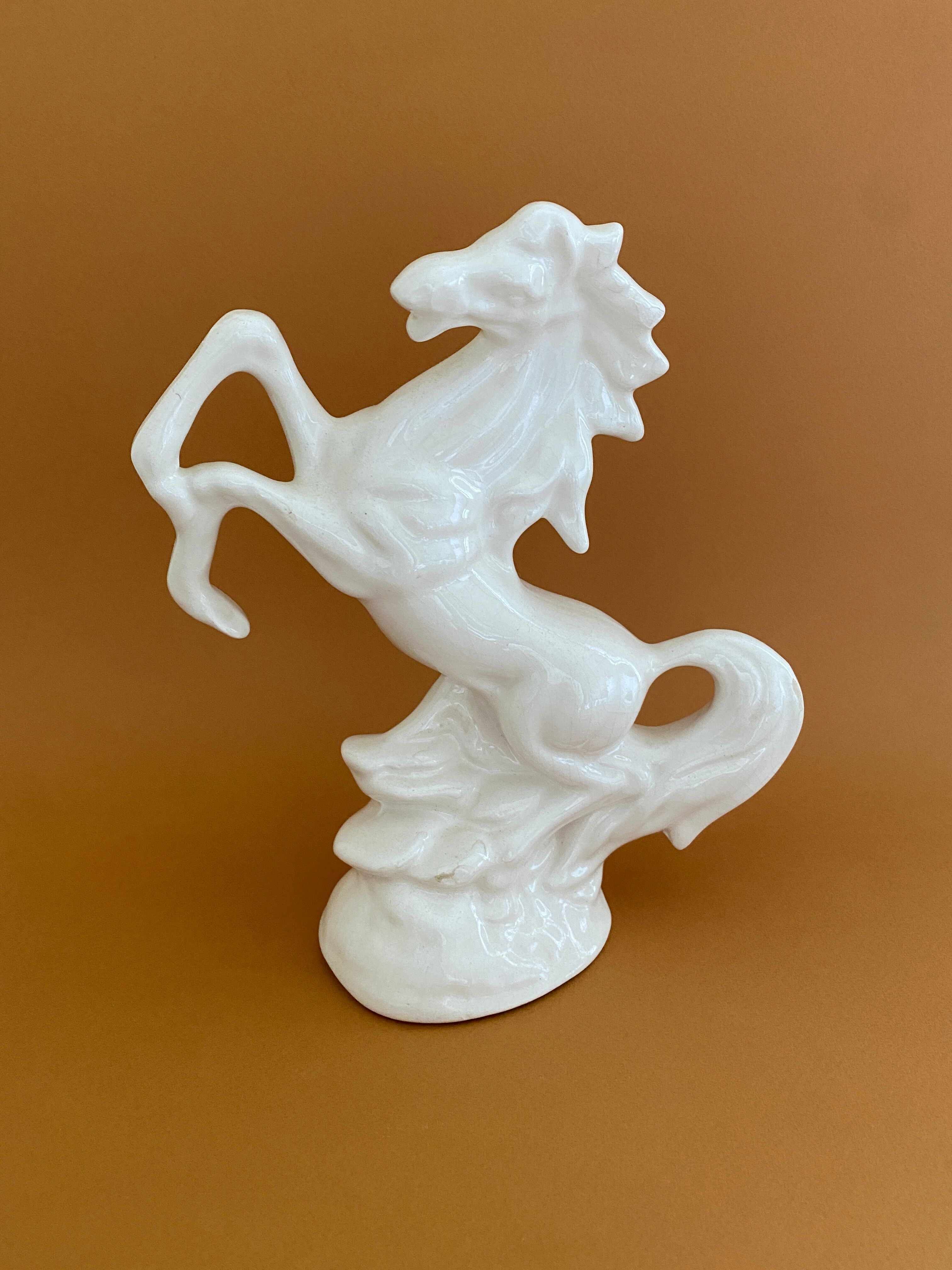 Horse art deco ceramic
