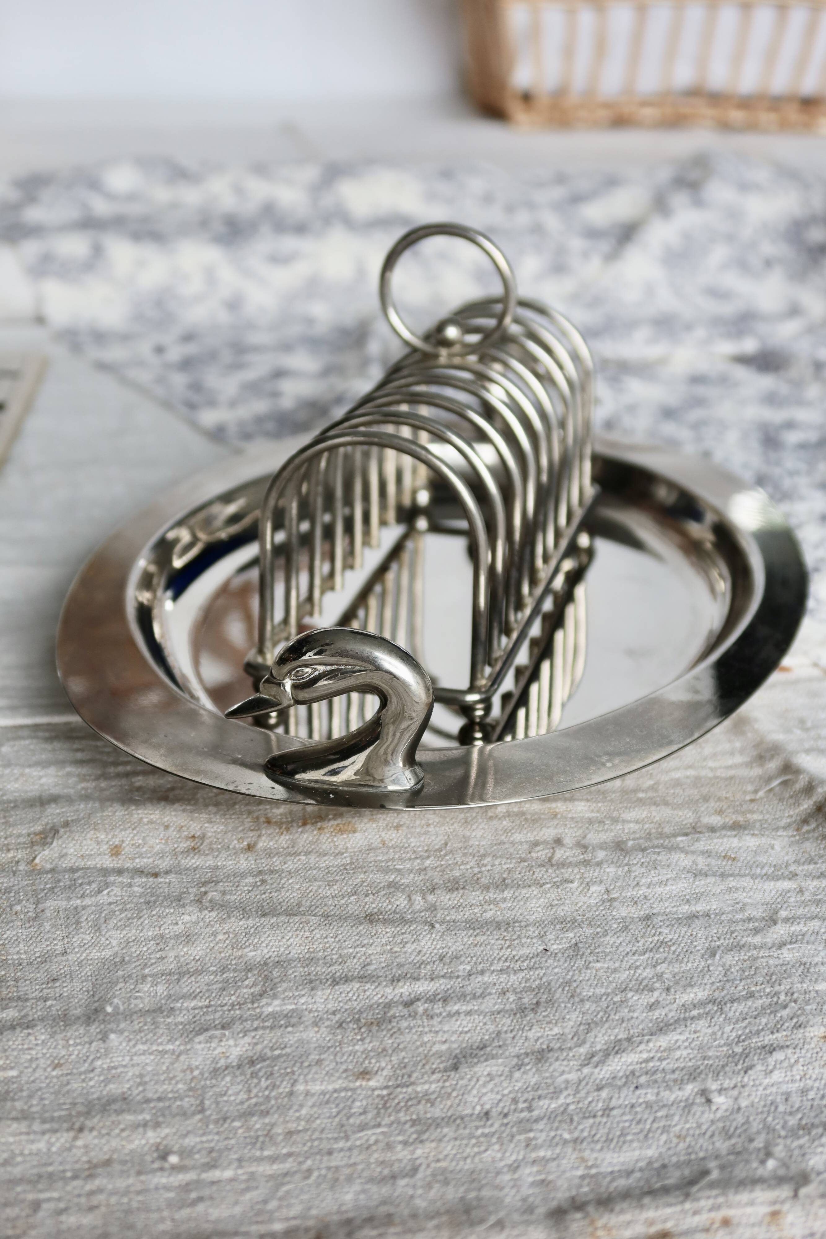 Vintage 3-piece silver-plated foie gras set