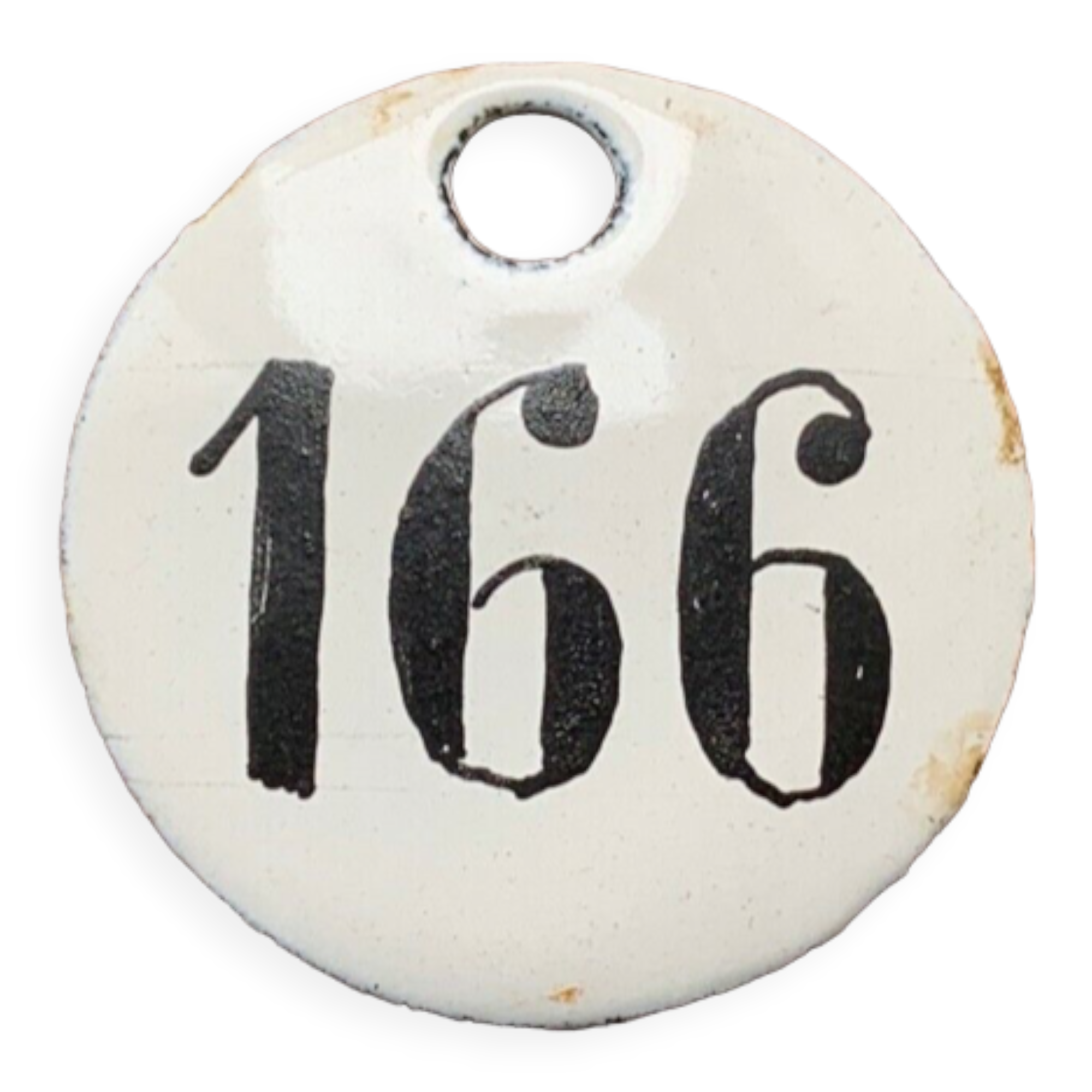 Vintage Enamel Train Seat Numbers from Europe Lucky Number House Number Room