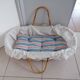 Baby rattan baby couffin