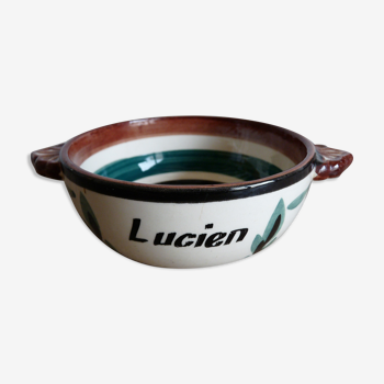 Breton bowl "Lucien" St Jean de Bretagne