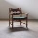 Razorblade Danish Brutalist Lounge Chair Henning Kjærnulf, 1960s Danish