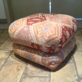 Pouf 2 rotating cushions