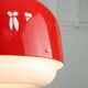 Space-age Red Medusa Pendant Lamp by Luigi Massoni for Guzzini, 1970s