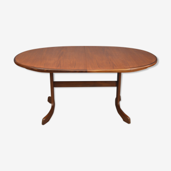 Vintage Mid Century Teak Oval Dinning Table by G Plan