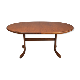 Vintage Mid Century Teak Oval Dinning Table by G Plan