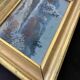 HSP painting "Trees in winter" Vladimir Vostrikov Russian sc.