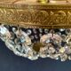 Bronze and crystal ceiling