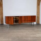 Midcentury Modern Sideboard With Chrome Legs, 1970s